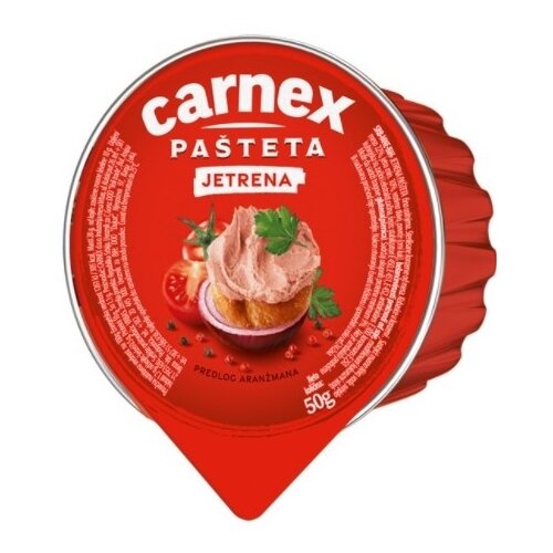Carnex Pašteta jetrena 50g Cene