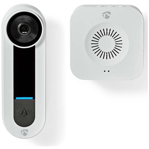 Nedis WIFICDP40CWT - Bežični video zvono sa senzorom, Full HD 1536p, Wi-Fi, IP65 Cene