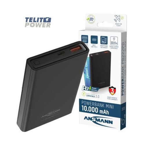 Ansmann pb222pd powerbank 10000mah crni ( 4676 ) Cene
