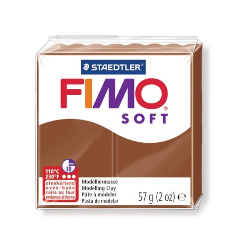 FIMO Plastelin, 56 g, "Soft", karamela Cene