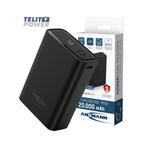 Ansmann pb222pd powerbank 20000mah crni ( 4677 ) Cene