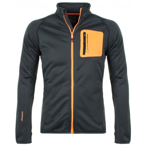 Peak Mountain Flis Blouson polarshell homme CEMANO Siva Cene