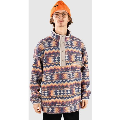 Columbia Helvetia II Printed Half Snap Fleece Half-Zip Pulover iz flisa sea salt / retrotree Cene