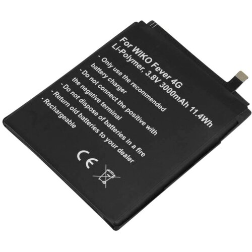 AVIZAR Baterija za WIKO Fever 4G TLP15J15 3,8V 3000mAh Li-Polymer, Črna, (5000070671) Cene