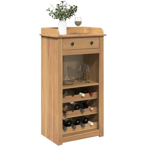 Ormarić za vino PANAMA 57 x 40 x 111,5 cm od masivne borovine Cijene