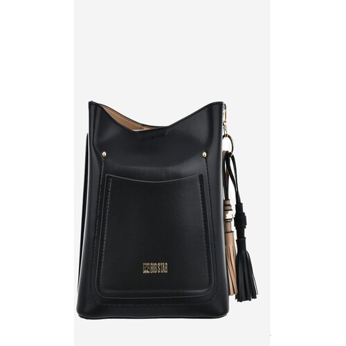Big Star Small handbag made of Eco leather black Cijene