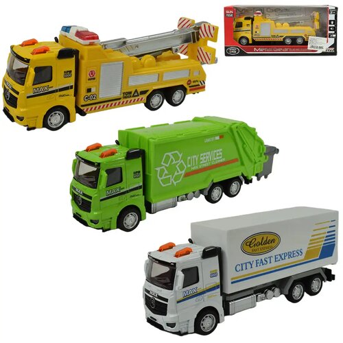 Magic Toys Magic Truck: Tovornjak s pogonom na vztrajnik, z lučmi in zvoki, v več različicah 20 cm Cene