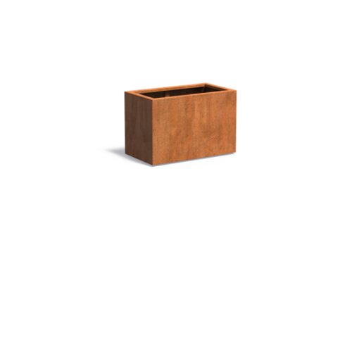 ADEZZ Korito za rastline Carrez iz jekla Corten - pravokotno - 90 x 50 x 60 cm Cene