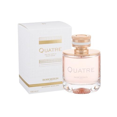 Boucheron Quatre parfemska voda 100 ml o&amp;scaron;tećena kutija za žene Slike