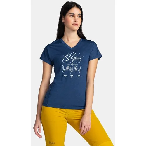 Kilpi Women's functional T-shirt MERIN-W Dark blue