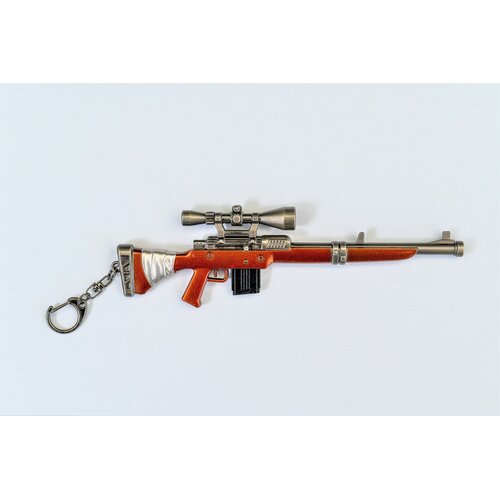 Fortnite kovinski obesek za ključe v obliki pu&amp;scaron;ke SCAR Slike