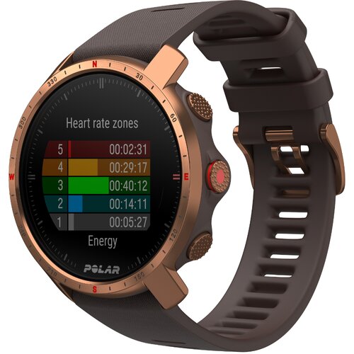 Polar &amp;Scaron;portna ura Grit X Pro Brown/Copper Rjava Slike