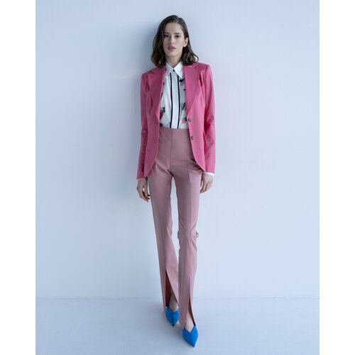 INES ATELIER Ženske pantalone roze Slike