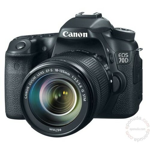 Canon EOS 70D + EF-S 18-135 STM (WIFI) digitalni fotoaparat Slike