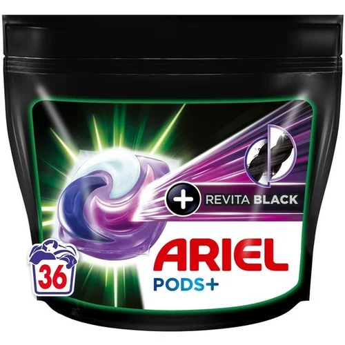 Ariel kapsule za pranje perila Revita Black, 36kos