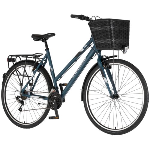 Explorer Bicikl tour axys lady pro 28" alu 21" v-brake 18 brzina 167-192cm (l/xl) plavi Cene