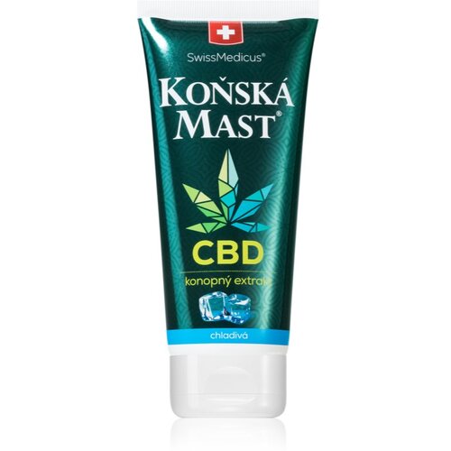 SwissMedicus Horse ointment with CBD cooling mazilo 200 ml Cene