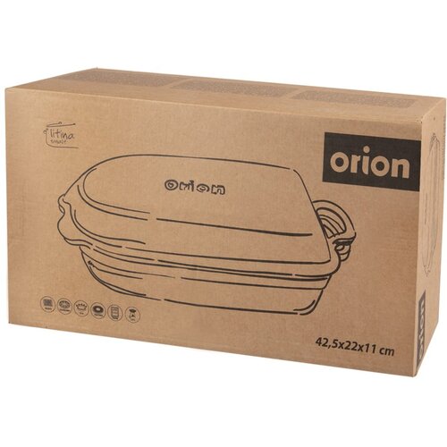Orion Litoželezen pekač 22x42,5 cm LITINA SMALT &amp;ndash; Slike