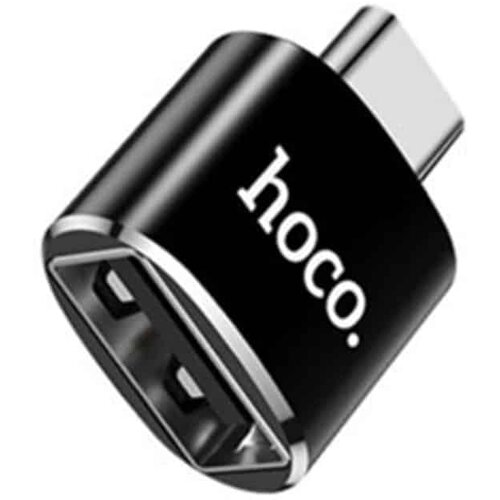 hoco. OTG adapter (UA5) - USB-A na USB Type-C Plug & Play 480 Mbps -crni Cijene