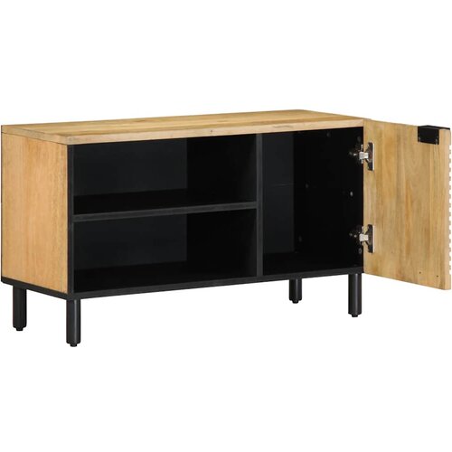 Maison Chic TV omarica - TV stojalo - Televizijska omarica rjava 80x31,5x46 cm masivni les Mango, (21701942) Cene
