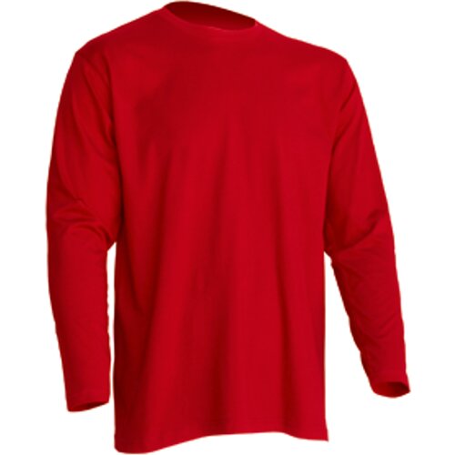 Muška Majica Muška t-shirt majica dugi rukav crvena veličina m ( tsra150lsrdm ) Cene