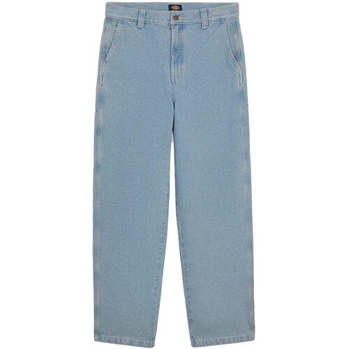Dickies Jeans Madison Baggy Fit Denim Modra Slike