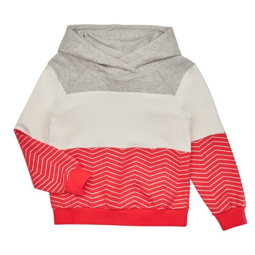 Only Puloverji KOGMADDIE L/S BLOCK HOODIE CS SWT Rožnata Slike