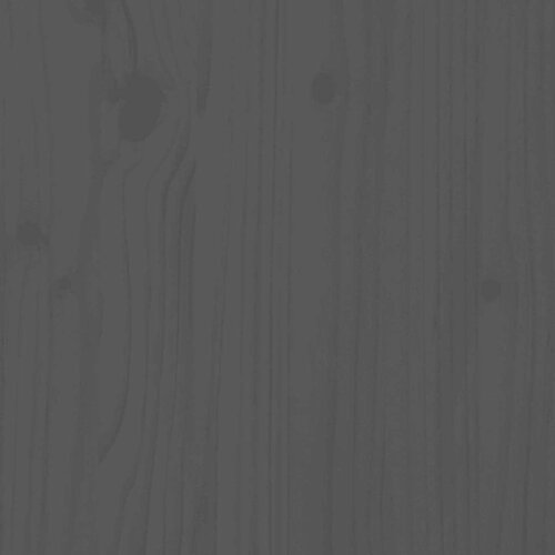 vidaXL Sadilica siva 112x25x66 cm od masivne borovine Cene