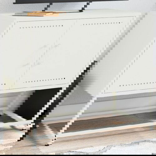 vidaXL TV ormarić crni 68,5 x 39 x 60,5 cm bijeli Cijene