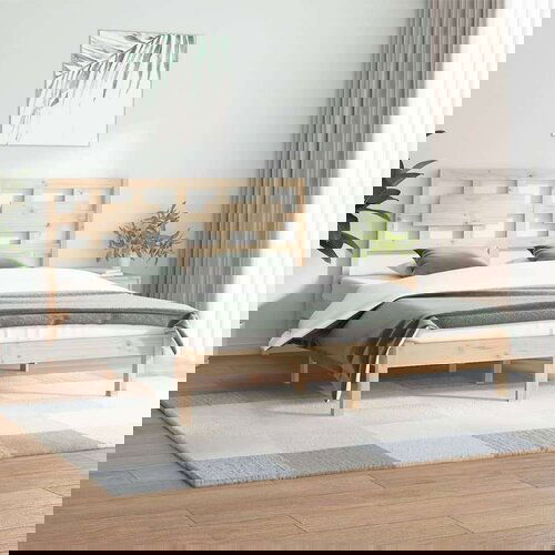  Posteljni okvir iz trdne borovine 150x200 cm, (20795147) Slike