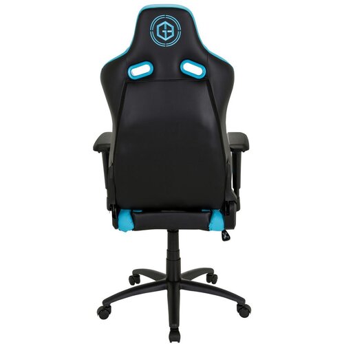 MID.YOU Gaming Stol Gamebreaker Sx 04, Črna, Turkizna Slike