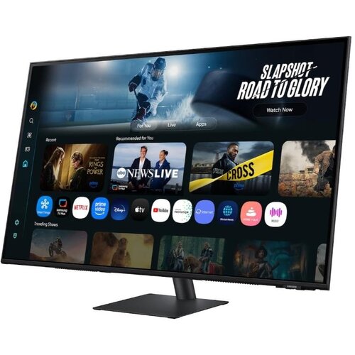 Samsung Monitor 43 M70F Smart M7, VA, 3840x2160, 2x HDMI, USB-C, Wi-Fi, BT (LS43FM702UUXDU) - - 43 - črna - 965,5 &amp;times; 629,3 &amp;times; 247,2 mm - 10,6 kg - 24 - F - Avtera Slike