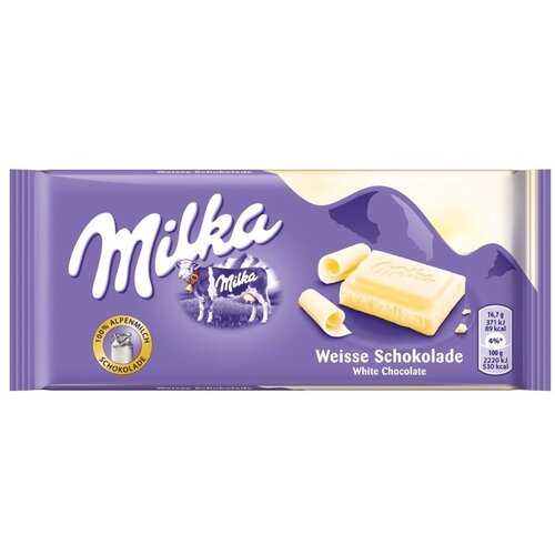 Milka Čokolada bela 100g Cene