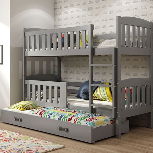 BMS POGRAD KUBUS 2 200X90 Z DODATNIM LE�I��EM (VE� BARV) - GRAFIT-Grafit Cene