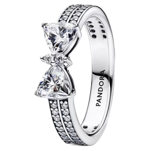 Pandora 193552C01-56 Sparkling Bow Double-row prsten Slike