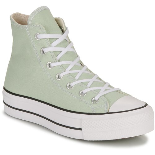 Converse Visoke superge CHUCK TAYLOR ALL STAR LIFT PLATFORM SEASONAL COLOR-SUMMIT SAGE/W Zelena Cene