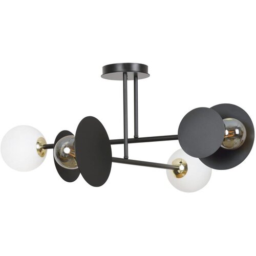  Luster na štapu MINERVA 2xE27/15W + 2xE14/10W/230V crna Cene