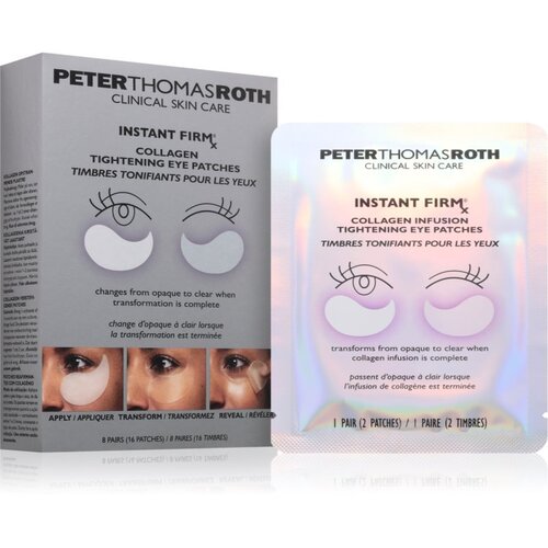 Peter Thomas Roth Instant FIRMx Collagen Infusion Tighteneing Eye Patches gelaste blazinice za učvrstitev kože za pod oči 1 kos Slike