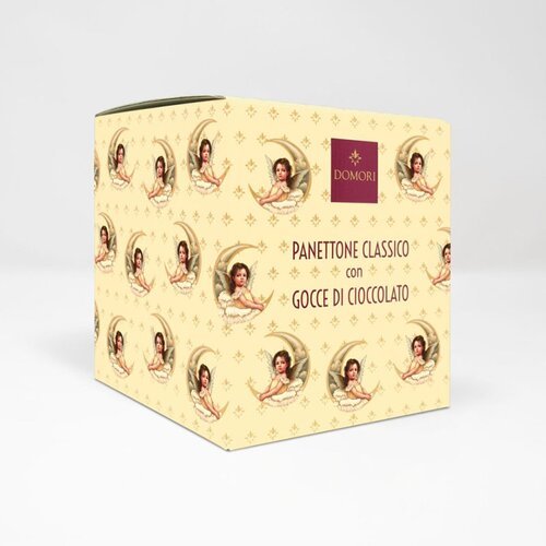 Domori Panettone Classico Gocce di Cioccolato Slike