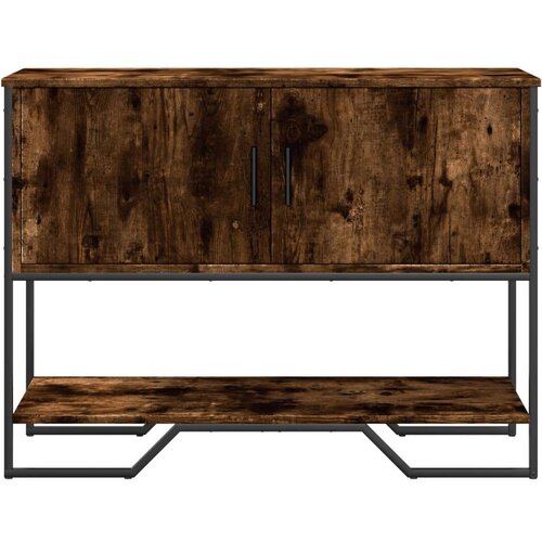  Konzolni stol boja hrasta 100 x 35 x 74 5 cm konstruirano drvo Slike