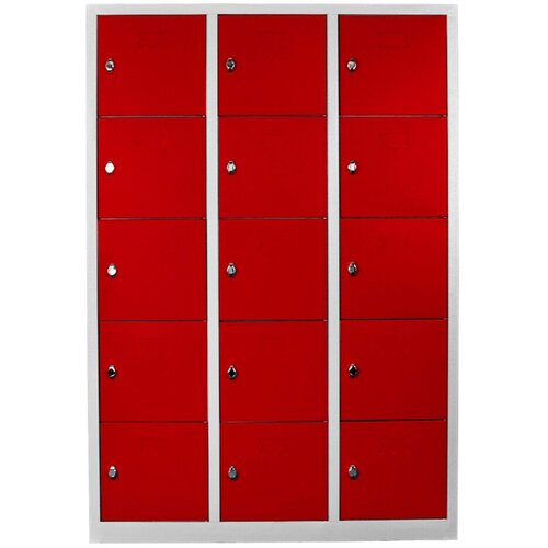 Hanah home Ormar Js1018Kı, 117x170x40 cm, Crveni Cene