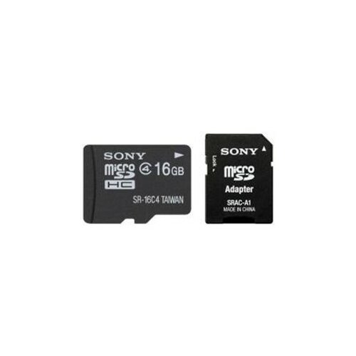 Sony Micro SDHC 16GB SR16A4 + adapter, Class 4 memorijska kartica Slike