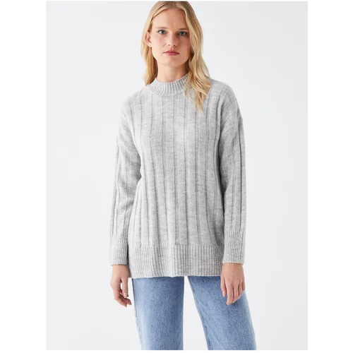 LC Waikiki Half Turtleneck Long Sleeve Women's Knitwear Sweater