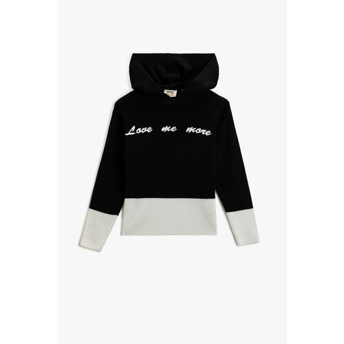 Koton girl's black sweater Slike