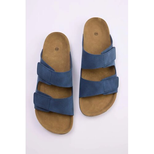 Trendyol Shoes Mu&amp;scaron;ke papuče Takss25Te00034, Tamnoplave Slike