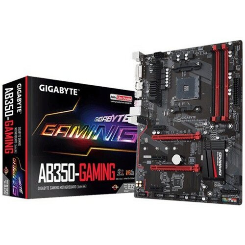 Gigabyte AB350-Gaming - AMD AM4 PCIe/DDR4/SATA3/GLAN/7.1/USB 3.1 matična ploča Slike