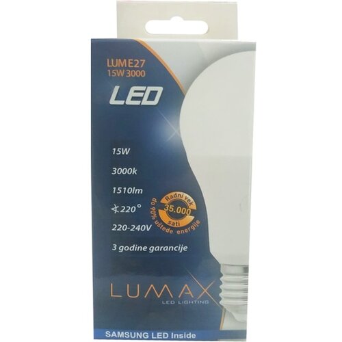  Alfa LED sijalica Eco Lume27 15W 3000K 1510 lm Slike