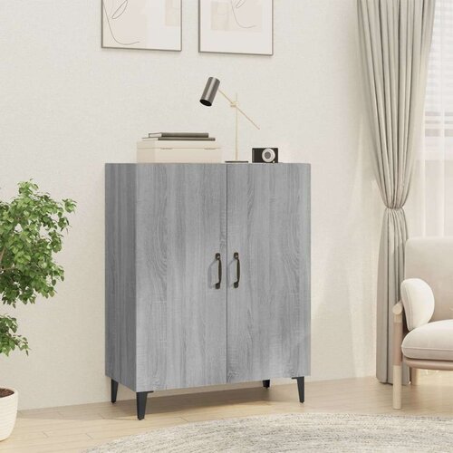  Komoda boja siva sonome 70x34x90 cm od konstruiranog drva Slike