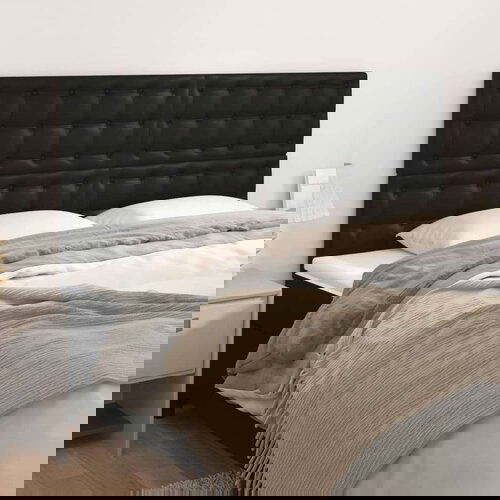  Uzglavlja 4 kom crni 80x5x78/88 cm od umejtne kože Cijene