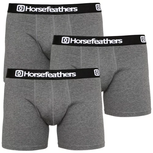 Horsefeathers 3PACK men's boxers Dynasty heather anthracite (AM067B)